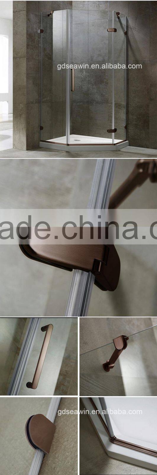 Custom Made Pivot Glass Shower Enclosure