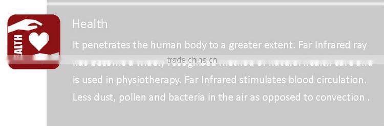 Hot yoga studios efficient far infrared heating system