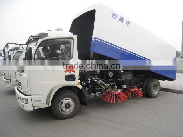 Factory sale cheap price customized good quality 4x2 dongfeng 5m3 5cbm road sweeping vehicle