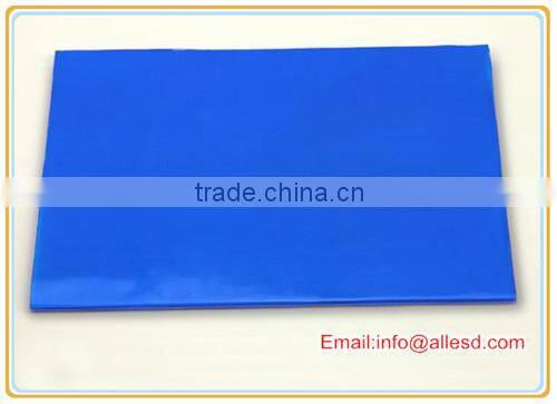 cleanroom blue silicon reusable entrance mat