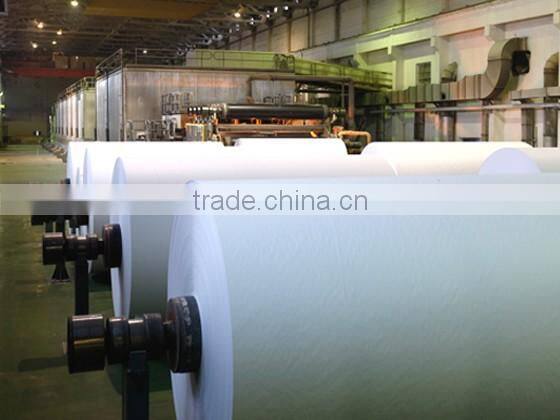 China Mills High Quality C2S Two Sides Coated Glossy Art Paper Roll