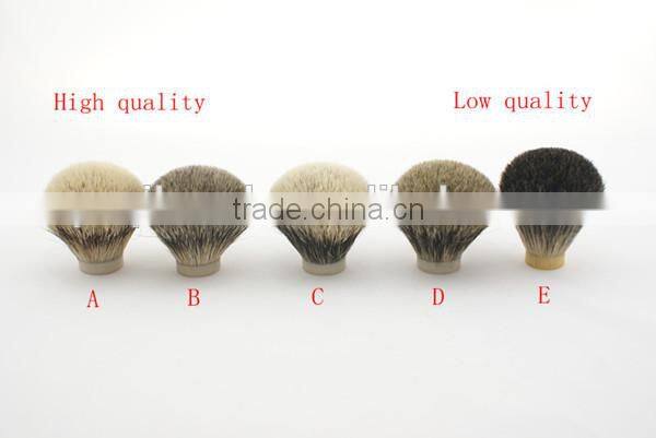Pure badger shaving brushes knots for shaving sets
