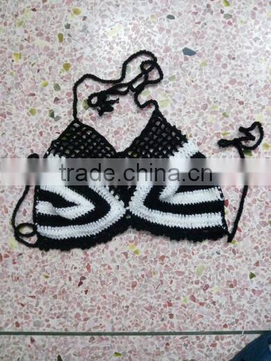 Summer beach women sexy crochet bikini swimwear