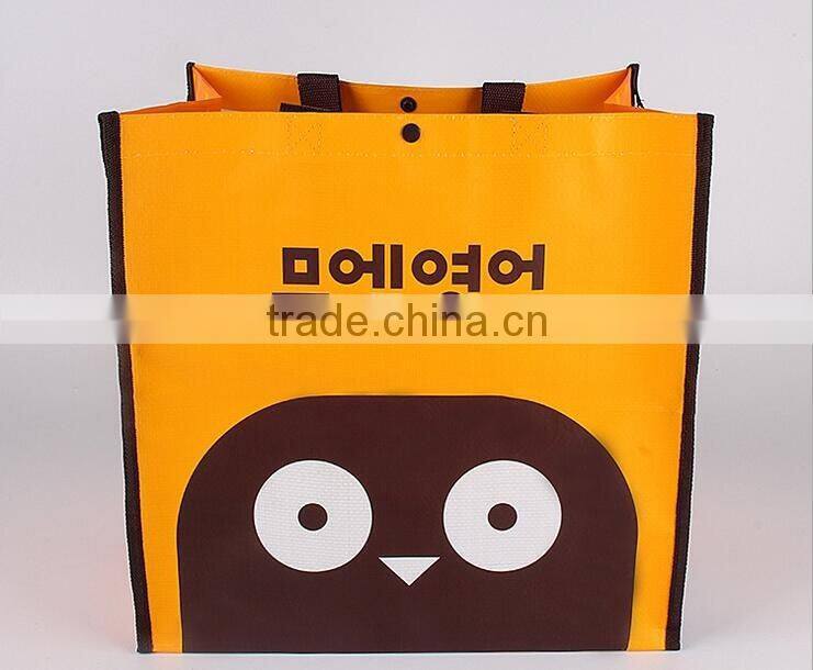 Exhibition Bag Hallowmas Eco Friendly Non Woven laminated Polypropylene Bag Factory