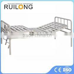 Folding 1 Crank ABS Medical Sick Bed With Aluminum Side Rails