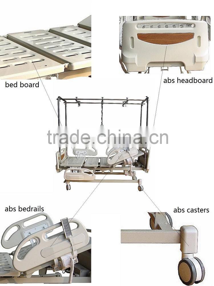 Hot Sale Medical Equipment Electric ABS Orthopedic Hospital Bed