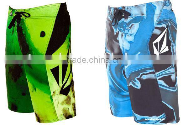Stan Caleb 2015 OEM Sublimation Printing Mens beach shorts Mens beachwear swimwear