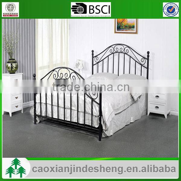good quality morden design bedroom furniture kids use metal frame double bed