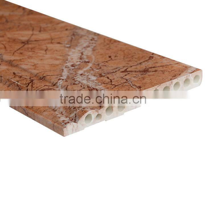 WPC Door frame extrusion mould +heat transfer printing marbling