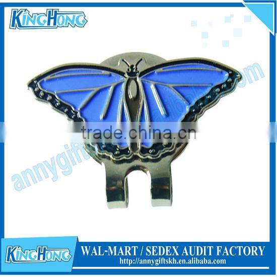 Cheap lovely cat magnetic ball marker hat clip