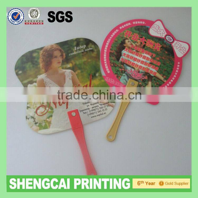 Popular public service announcements plastic hand held fans