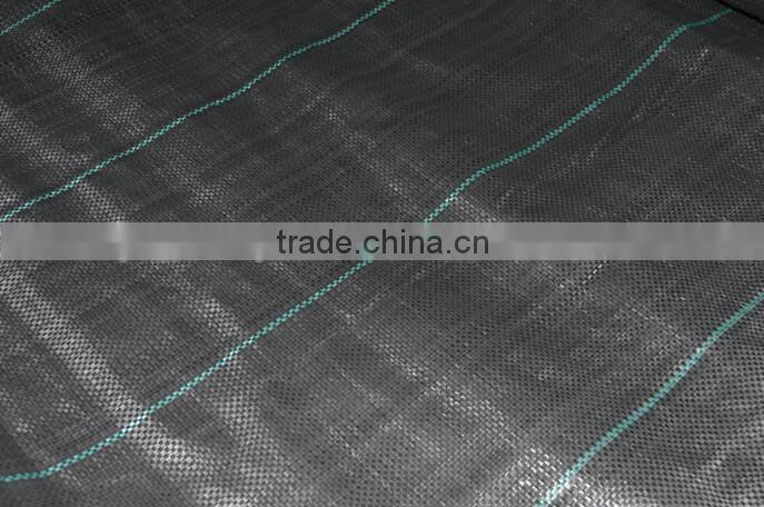 pp material woven fabric in tubular rollwith black colour for agricultural mulch film