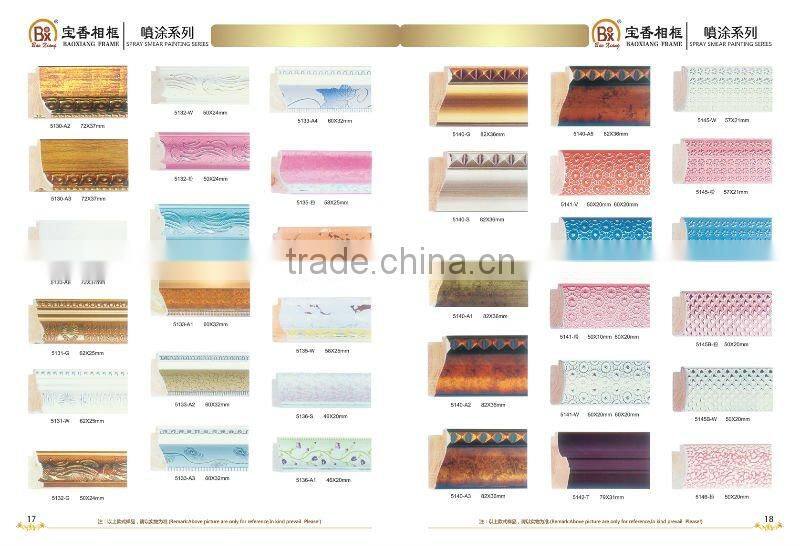 wooden photo frame moulding