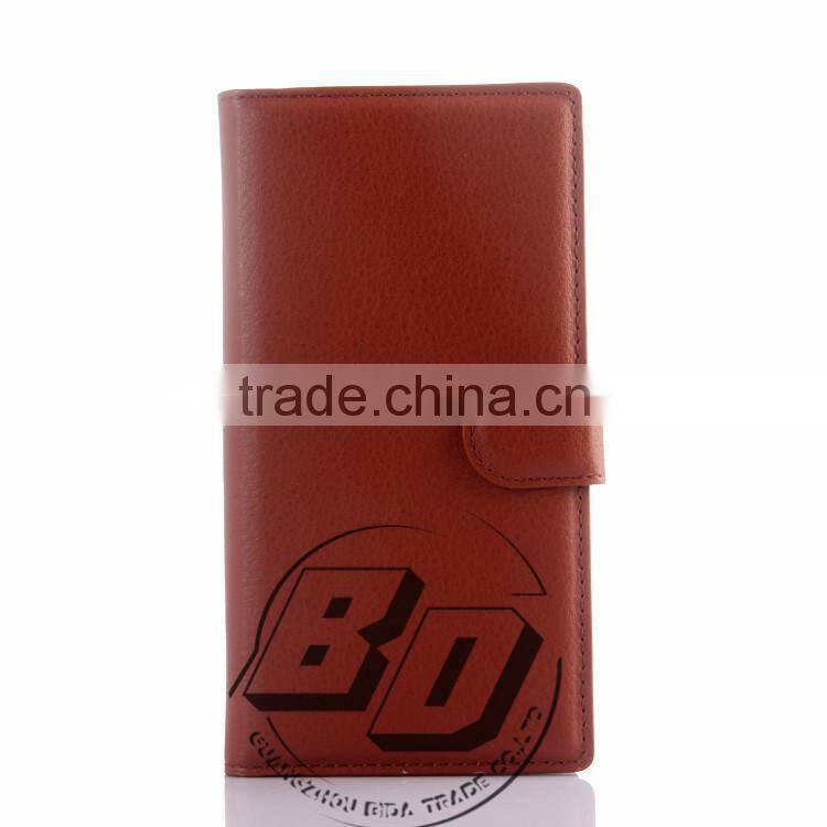 New Arrival Popular Magnetic flip leather wallet case with card slots For Wiko Highway star 4G pu case lowest price