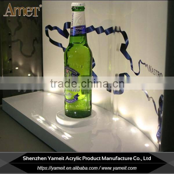 Factory customized acrylic countertop perfume display cabinet