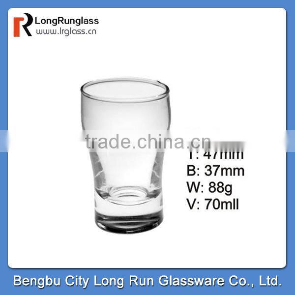 LongRun 340ml traditional and typical clear dinnerware glass cups with round bottomtraditional and typical
