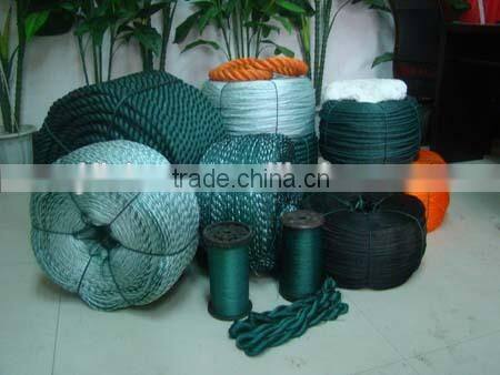 polyethylene multifilament rope,polyethylene twisted rope,fishing rope