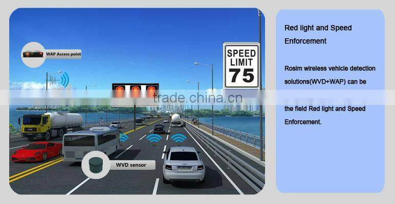 Comprehensive Wireless Road Traffic light Sensor for traffic jam improvement