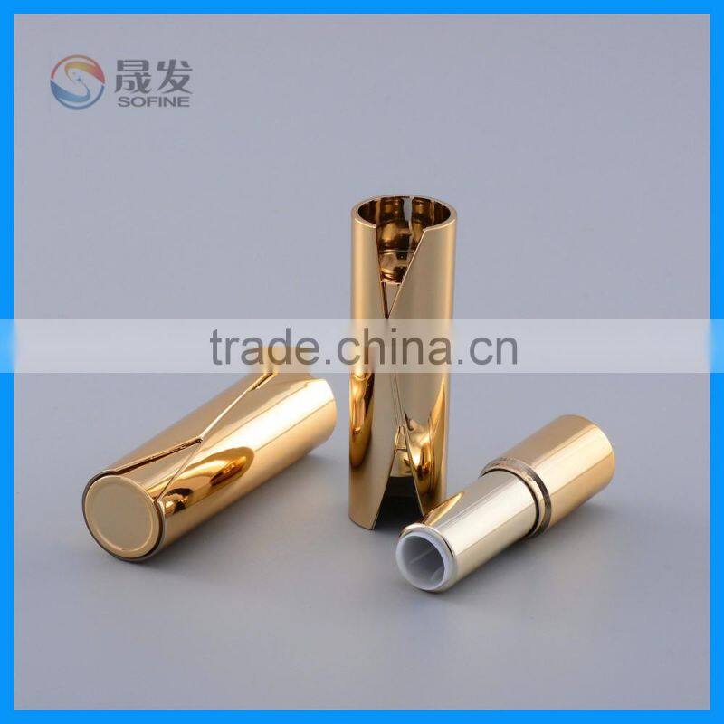 Popular lipstick tube manufacturers gold lipstick case