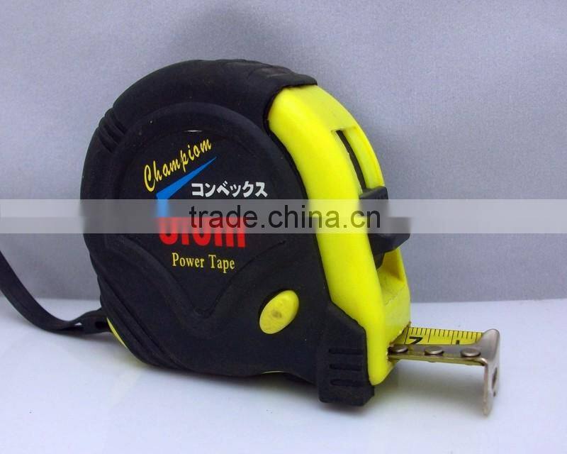 Low price three locks steel measuring tape