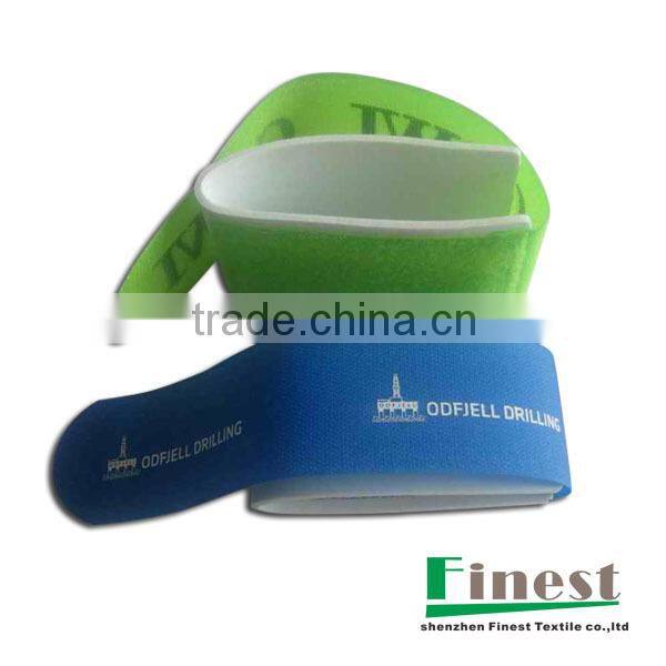 50*450mm EVA hook and loop tape Ski Strap with Logo
