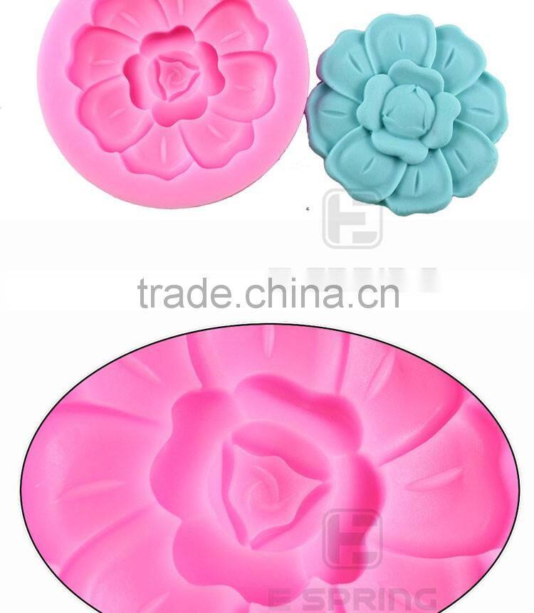 DIY Fondant Tools Big Flower Silicone Molds