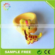 New Model Promotional Toys Plastic Silicone Cartoon Finger Ring