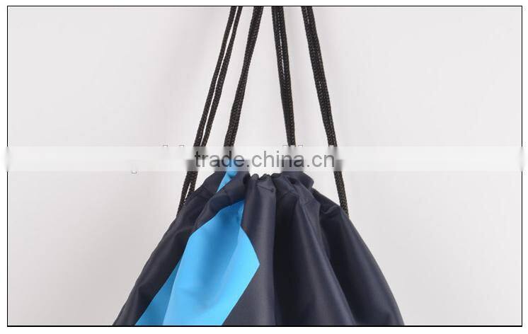 Smiling Face Nylon Drawstring Bags for Adults and Kids Light Riding Backpack Unisex Sports Bags