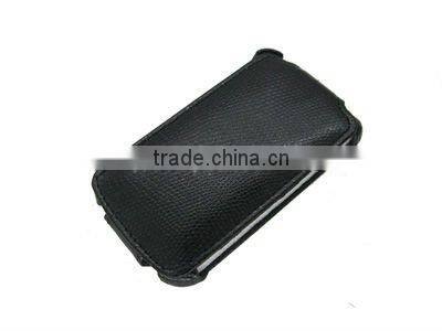 Hot pressing PU Flip Leather Case for BlackBerry 9700