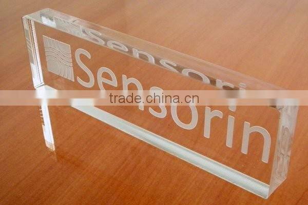 acrylic block display stands