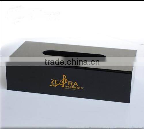 square acrylic tissue box