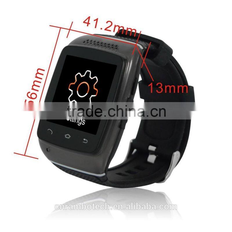 2015 new manuafature wireless bluetooth android smart watch touch