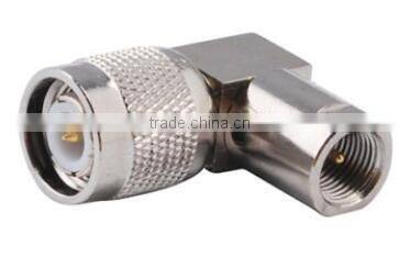 TNC male to FME male right angle connector adapter