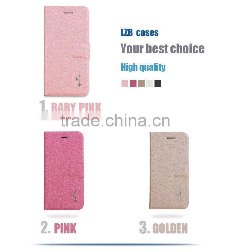 LZB Silk grain series PU leather case for Sony Xperia C C2305 S39H