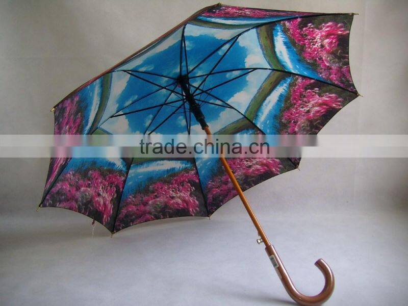 photo print umbrellas 53"*8k heat transfer printing umbrella