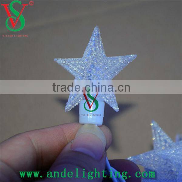 2016 fashion products Color changing holiday party Christmas star led light