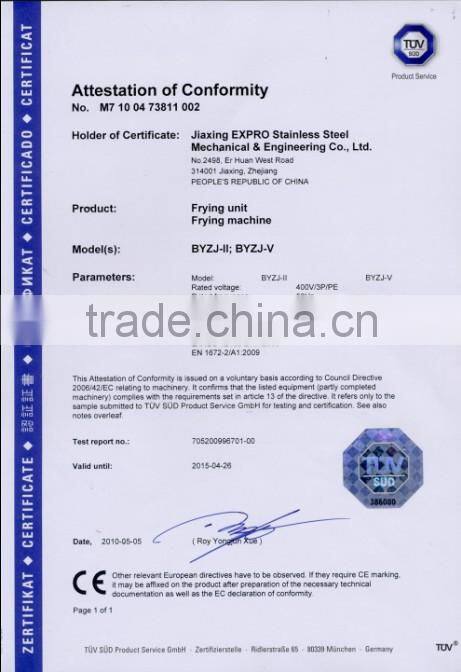 Expro Frying Machine ( BYZJ-II 400/600/900) / Meat processing machine / Variable speed