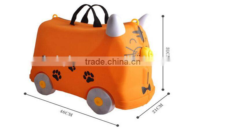 Cute design animal shaped gift box kids suitcase