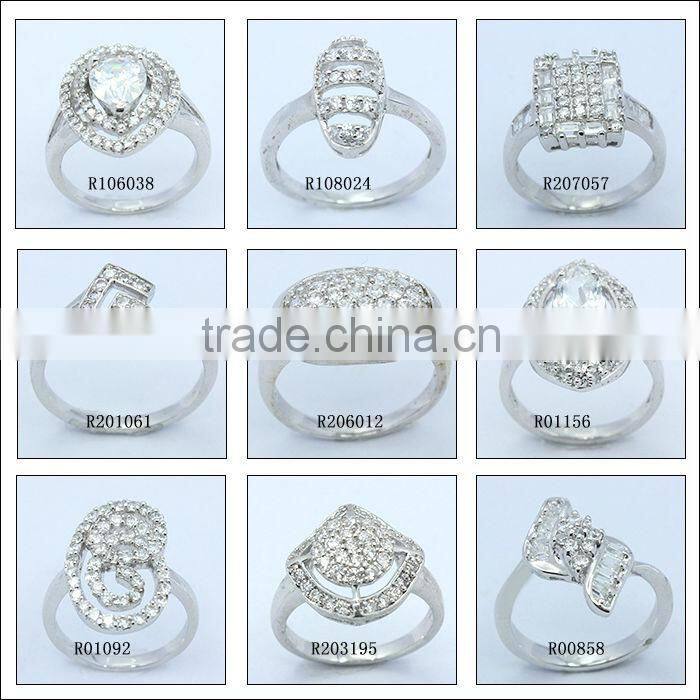 2015 925 sterling silver elegant amethyst ring