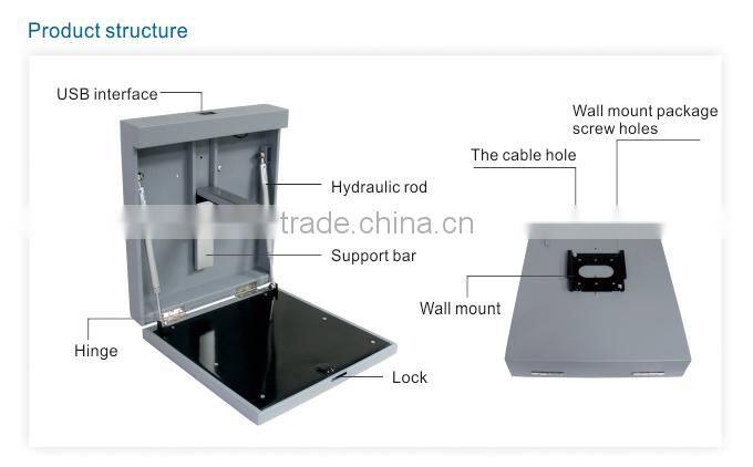 Office equipment HD wall-mounted neat receipt scanner PB600
