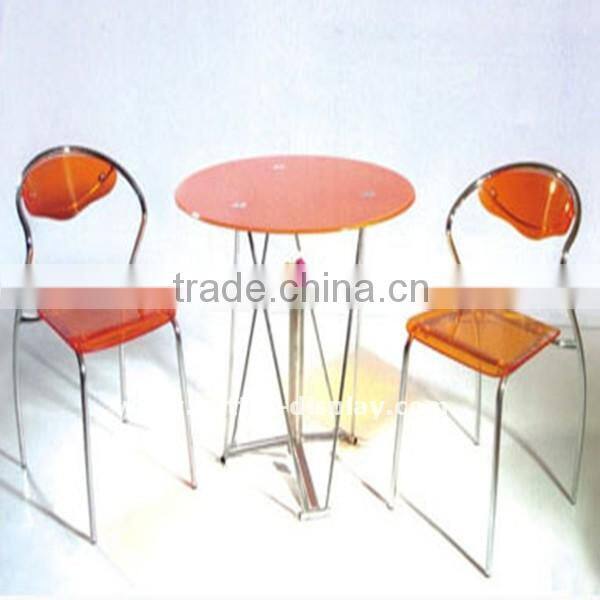 high quality acrylic dining table and chairs