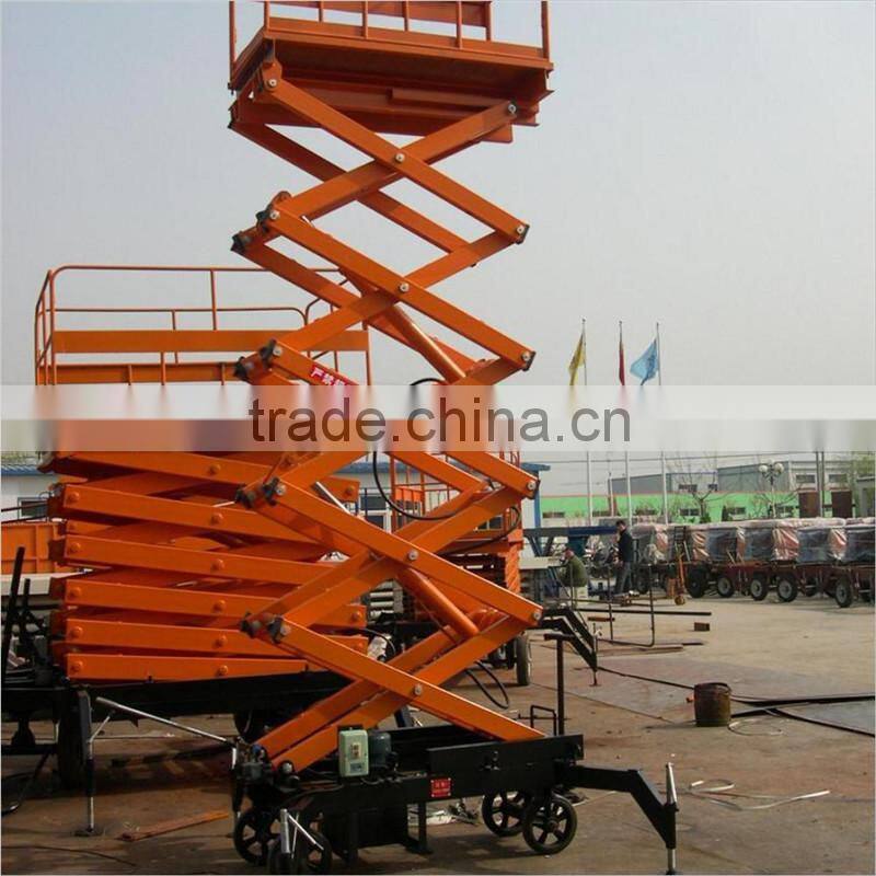 Man scissor lift electric scaffold platforms /mobile scissor lift