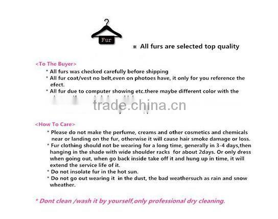 Fashion genuine knitted mink fur coat for women MC03