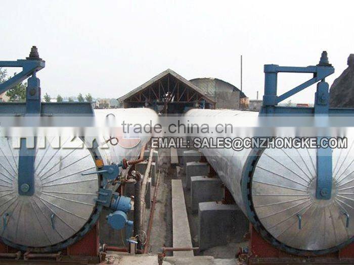 Big capacity aac block plant machinery