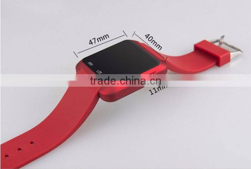 Premium gift fashionable suitable for both men and lady of U8 bluetooth smart watch