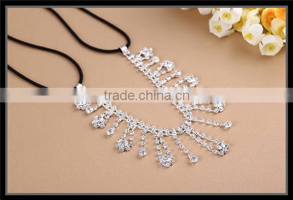 MYLOVE diamond crystal bridal hair jewelry women head bands handmade MLF137