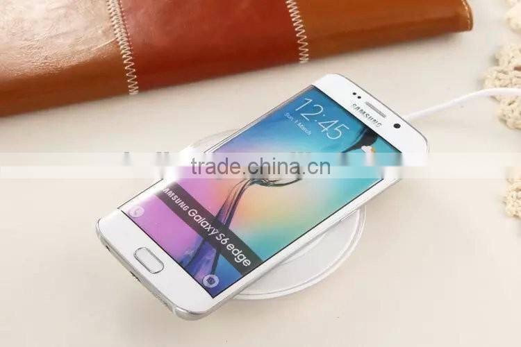 Fast charging 5V 1000MA qi wireless charger phone charger with micro usb port
