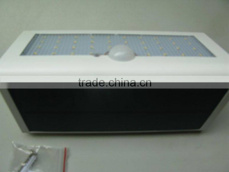 Solar Light Type and IP44 Protection Level solar motion sensor led light