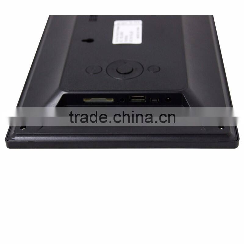 2017 new model black/white 10 inch battery operate digital photo frame