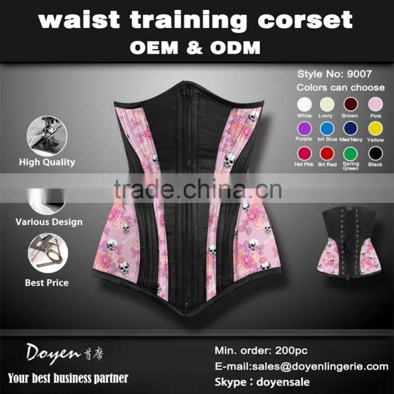 Fashion and popular hot sexy steampunk corset body shaper